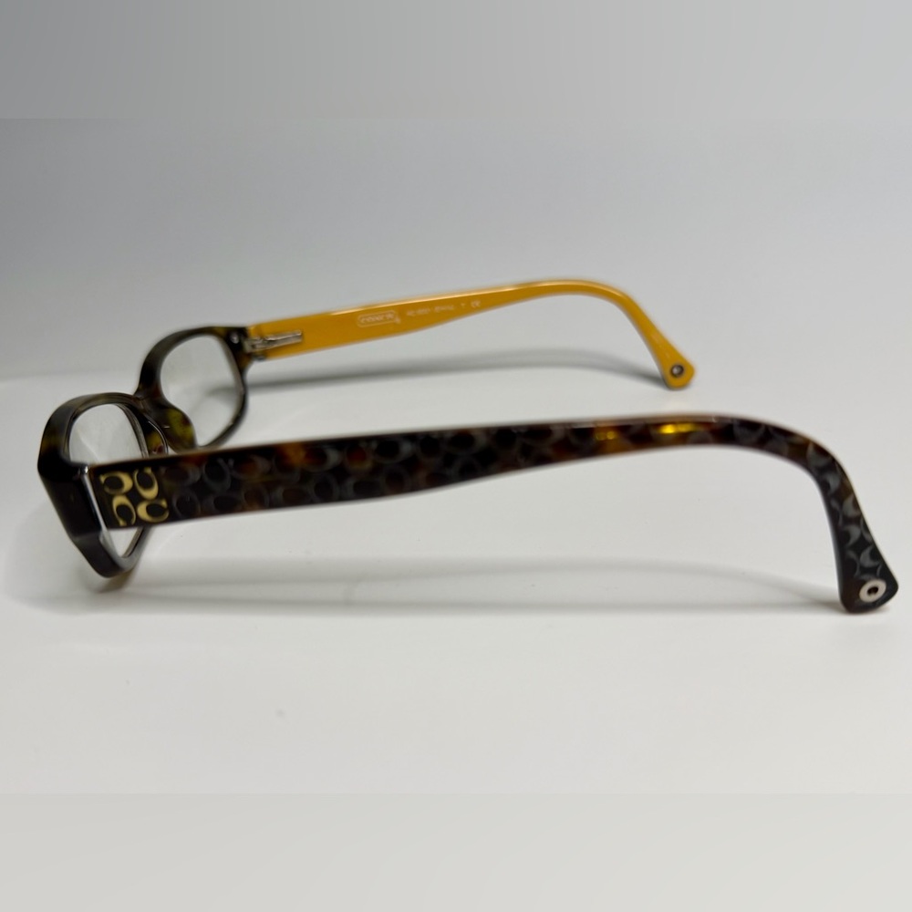NEW Coach HC6001 5055 Dark Havana 50mm Eyeglasses 50-15-135